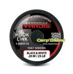 Vardis Tackle Fast Sinking  HOOKLINK - PLECIONKA  szybkotonąca 15lb/20m BLACK
