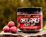 Carp Gravity Pop Up BS NATURALS Bloodworm/Caviar 18mm 200ml - Nowość